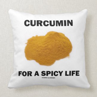 Curcumin For A Spicy Life Pillow