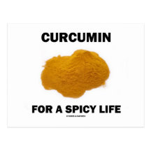 Curcumin For A Spicy Life Postcards