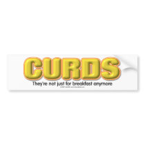 Curds News bumper stickers by klclewis Curds News bumper stickers