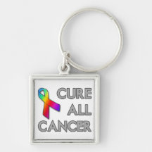 Cure All Cancer Key Chain