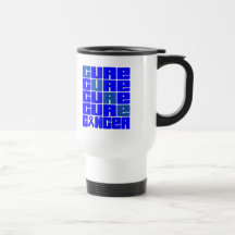 CURE Anal Cancer Collage Mug