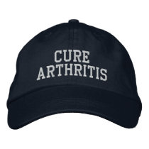 "Cure Arthritis" - Embroidered Hat embroidered hats