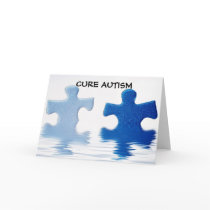 CURE AUTISM CARD