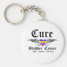 Cure Bladder Cancer Keychain