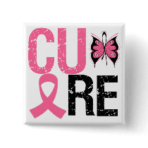 Cure Breast Cancer buttons