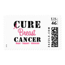 Cure Breast Cancer Postage Stamps