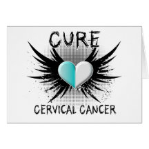 Cure Cervical Cancer Greeting Cards