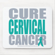 Cure Cervical Cancer Mouse Pad