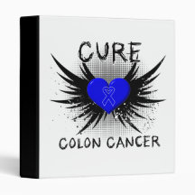 Cure Colon Cancer 3 Ring Binders