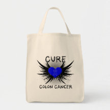 Cure Colon Cancer Tote Bag