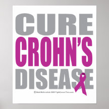 Cure Crohn's Disease Poster
