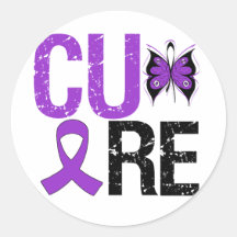 Cure Fibromyalgia Stickers