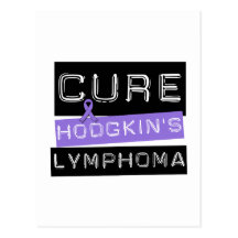 Cure Hodgkin's Disease Postcard
