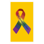 Cure Homophobia business cards