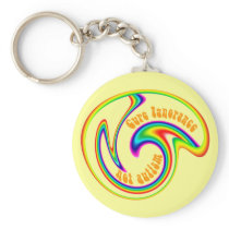 Cure Ignorance Not Autism Key Chains