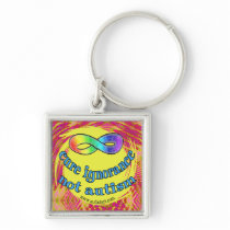 Cure Ignorance Not Autism Keychain