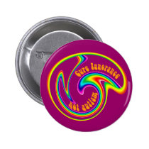 Cure Ignorance Swirl Buttons