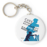 Cure Juvenile Delinquency in the Slums Key Chain