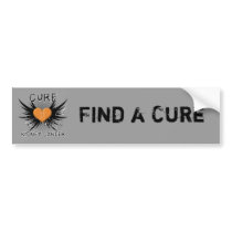 Cure Kidney Cancer Bumper Stickers