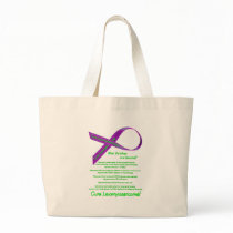 Cure Leiomyosarcoma Tote Bag by CJMorgan Cure Leiomyosarcoma Tote Bag