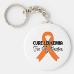 Cure Leukemia For My Brother Key Chain