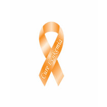 Cure Leukemia Orange Ribbon T-shirt