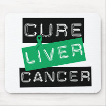 Cure Liver Cancer Mouse Pad