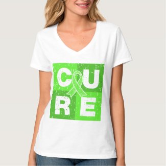 CURE Lyme Disease Distressed Cube Shirt