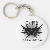 Cure Melanoma Key Chains