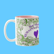 CURE MS MUG & UNBROKEN SPIRIT mugs