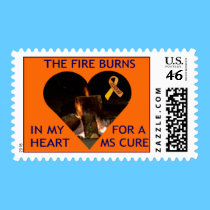 CURE MS POSTAGE STAMP