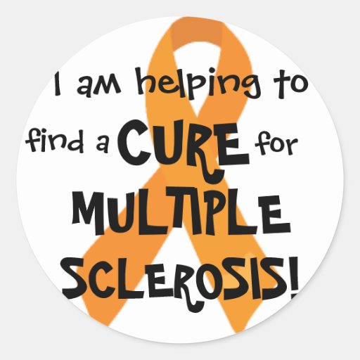 CURE MS STICKER Zazzle