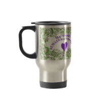 CURE MS & UNBROKEN SPIRIT Travel Cup mugs by anewname4s CURE MS & UNBROKEN SPIRIT Travel Cup mugs