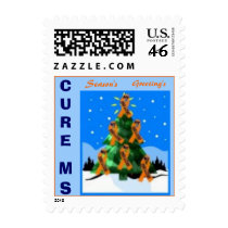 CURE MS XMAS POSTAGE postage