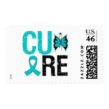Cure Ovarian Cancer Postage Stamp
