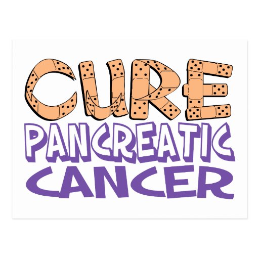 Cure Pancreatic Cancer Postcard Zazzle