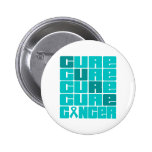 CURE Peritoneal Cancer Collage Pins