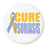 Cure Psoriasis Refrigerator Magnets