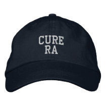 "Cure RA" - Embroidered Hat