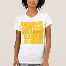 CURE Sarcoma Cancer Collage Tshirts