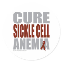 Cure Sickle Cell Anemia Stickers