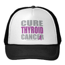 Cure Thyroid Cancer Trucker Hats
