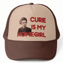 Curie Is My Homegirl hats