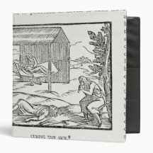 Curing the Sick, Natives of Hispaniola Vinyl Binders
