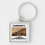 Curiosity 5 Times Heavier Than Spirit Opportunity Keychains