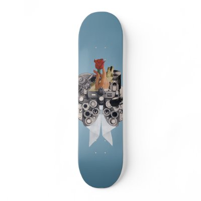 Curiosity and Suspicion skateboard by mightyjoecastro