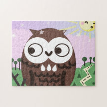 Curiosity and The Wise Old Owl Jigsaw Puzzle