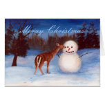 Curiosity Christmas Blank Card