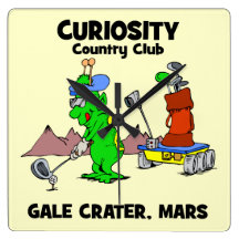 Curiosity Country Club Clock
