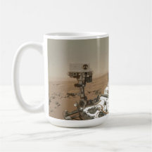 Curiosity on Mars Mug